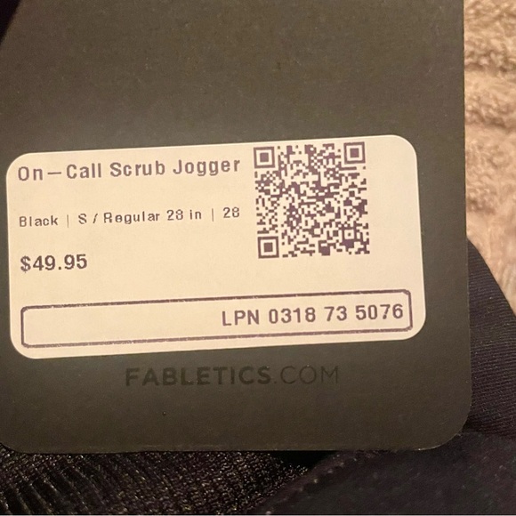 High-Rise On-Call Scrub Jogger - Picture 6 of 6